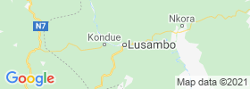 Lusambo map